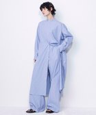 【ネイヴ/NAVE】の【ReNAVE・セットアップ可/洗える/接触冷感/UVケア】コットンポリブロード ワンピース サックスブルー系1|ID: prp329100004568391 ipo3291000000034202041