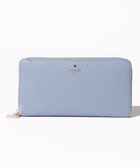 【ランバン オン ブルー/LANVIN en Bleu】のメラニーラウンドファスナー長財布 ブルー|ID: prp329100004568490 ipo3291000000032319298