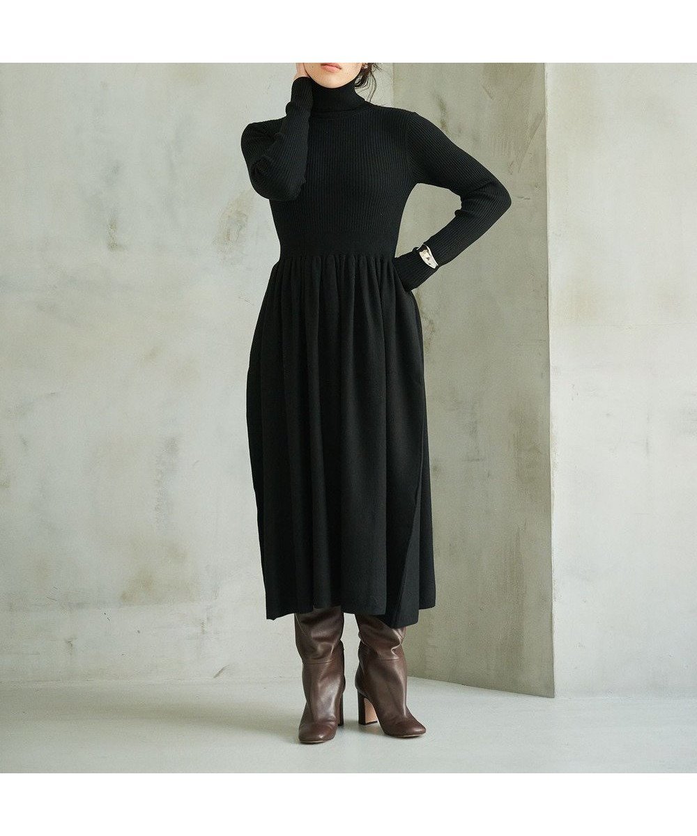 【ハッシュニュアンス/#Newans】の【カシミヤ混】フィット&フレアニットワンピース 人気、トレンドファッション・服の通販 founy(ファニー) ファッション Fashion レディースファッション Fashion for Women ワンピース Dresses ニットワンピース Knit Dresses おすすめ Recommended / Our Picks カーディガン Cardigan, Knitwear コンパクト Compact, Small Size シンプル Simple, Minimal セットアップ Set-Up, Coordinated Outfit フィット Fit, Slim Fit エレガント 上品 Elegant A/W・秋冬 Autumn/Winter other-1|ID: prp329100004568536 ipo3291000000034245595