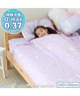 【マザーガーデン/Mother garden / GOODS】のマザーガーデン ユニコーン クールシングルケット 140×200cm ポップ柄 人気、トレンドファッション・服の通販 founy(ファニー) ウォッシャブル Washable ガーデン Garden キャラクター Character プリント Print リネン Linen 夏 Summer |ID:prp329100004568723