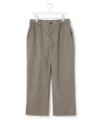【ジェイプレスヨークストリート/J.PRESS YORK STREET】の【UNISEX】クラシックチェック ワイドバギーパンツ キャメル系3|ID: prp329100004568729 ipo3291000000032576861