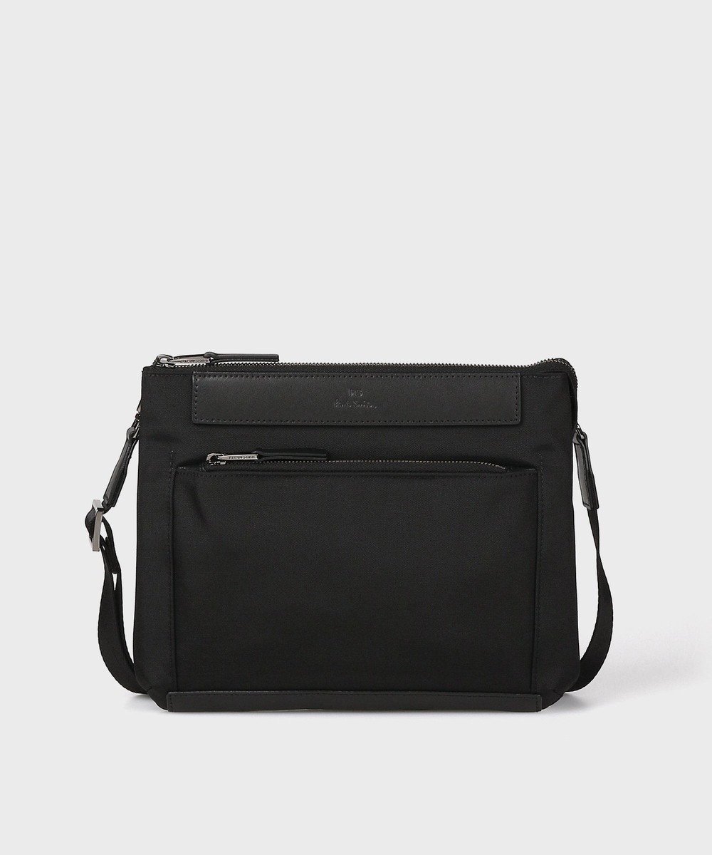 【ポールスミス/Paul Smith / MEN】のPS Paul Smith ビジネス ナイロン 2Wayショルダーバッグ インテリア・キッズ・メンズ・レディースファッション・服の通販 founy(ファニー) 　ファッション　Fashion　メンズファッション　Fashion for Men　バッグ　Bags　シンプル　Simple, Minimal　スタイリッシュ　Stylish, Fashionable　ビジネス 仕事 通勤　Business / Work / Commuting　メンズ　Men's, Menswear　再入荷　Restock / Back in Stock　軽量　Lightweight, Ultra Light　ブラック|ID: prp329100004568738 ipo3291000000033474742