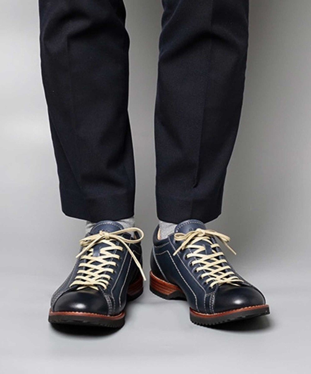 【リーガル フットコミュニティ/REGAL FOOT COMMUNITY / MEN】の【リーガルカジュアル】60EL レースアップレザースニーカー スニーカー インテリア・キッズ・メンズ・レディースファッション・服の通販 founy(ファニー) 　ファッション　Fashion　メンズファッション　MEN　シューズ・靴　Shoes/Men　スニーカー　Sneakers　インソール　Insole　オイル　Oil　抗菌　Antibacterial　シューズ　Shoes　スニーカー　Sneakers　定番　Standard　フィット　Fit　ワーク　Work　ネイビー|ID: prp329100004568741 ipo3291000000032322295