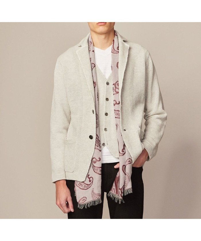 【ジョセフ アブード/JOSEPH ABBOUD / MEN】の【洗える】ストローヤーン ニット ジャケット インテリア・キッズ・メンズ・レディースファッション・服の通販 founy(ファニー) https://founy.com/ ファッション Fashion メンズファッション Men's Style Online トップス・カットソー Tops/Tshirt/Men ニット Knit Tops カーディガン Cardigans カーディガン Cardigan コーティング Coating ジャケット Jacket ミドル Middle 夏 Summer 春 Spring S/S・春夏 Ss・Spring/Summer 洗える Washable 羽織 Haori |ID: prp329100004568750 ipo3291000000032675095