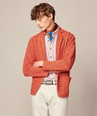 【ジョセフ アブード/JOSEPH ABBOUD / MEN】の【洗える】ストローヤーン ニット ジャケット オレンジ系|ID: prp329100004568750 ipo3291000000032675097