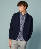【ジョセフ アブード/JOSEPH ABBOUD / MEN】の【洗える】ストローヤーン ニット ジャケット ネイビー系|ID: prp329100004568750 ipo3291000000032675099