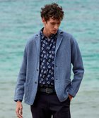 【ジョセフ アブード/JOSEPH ABBOUD / MEN】の【洗える】ストローヤーン ニット ジャケット サックスブルー系|ID: prp329100004568750 ipo3291000000033344982