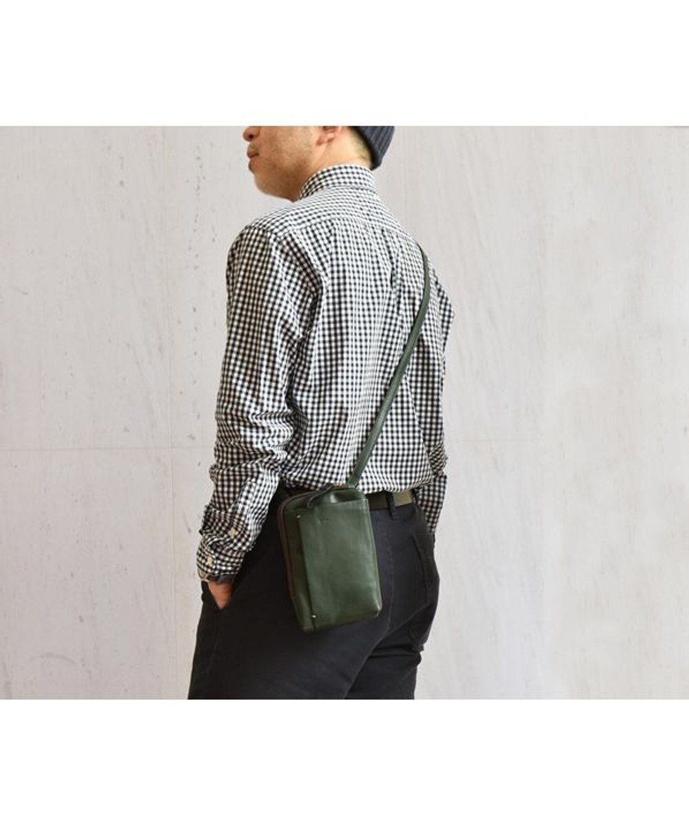 【ゲンテン/genten】のリベラII ミニショルダー インテリア・キッズ・メンズ・レディースファッション・服の通販 founy(ファニー) 　ファッション　Fashion　レディースファッション　WOMEN　ショルダー　Shoulder　スマート　Smart　財布　Wallet　フロント　Front　ポケット　Pocket　おすすめ　Recommend　エレガント 上品　Elegant　フォレストグリーン|ID: prp329100004568766 ipo3291000000032322518