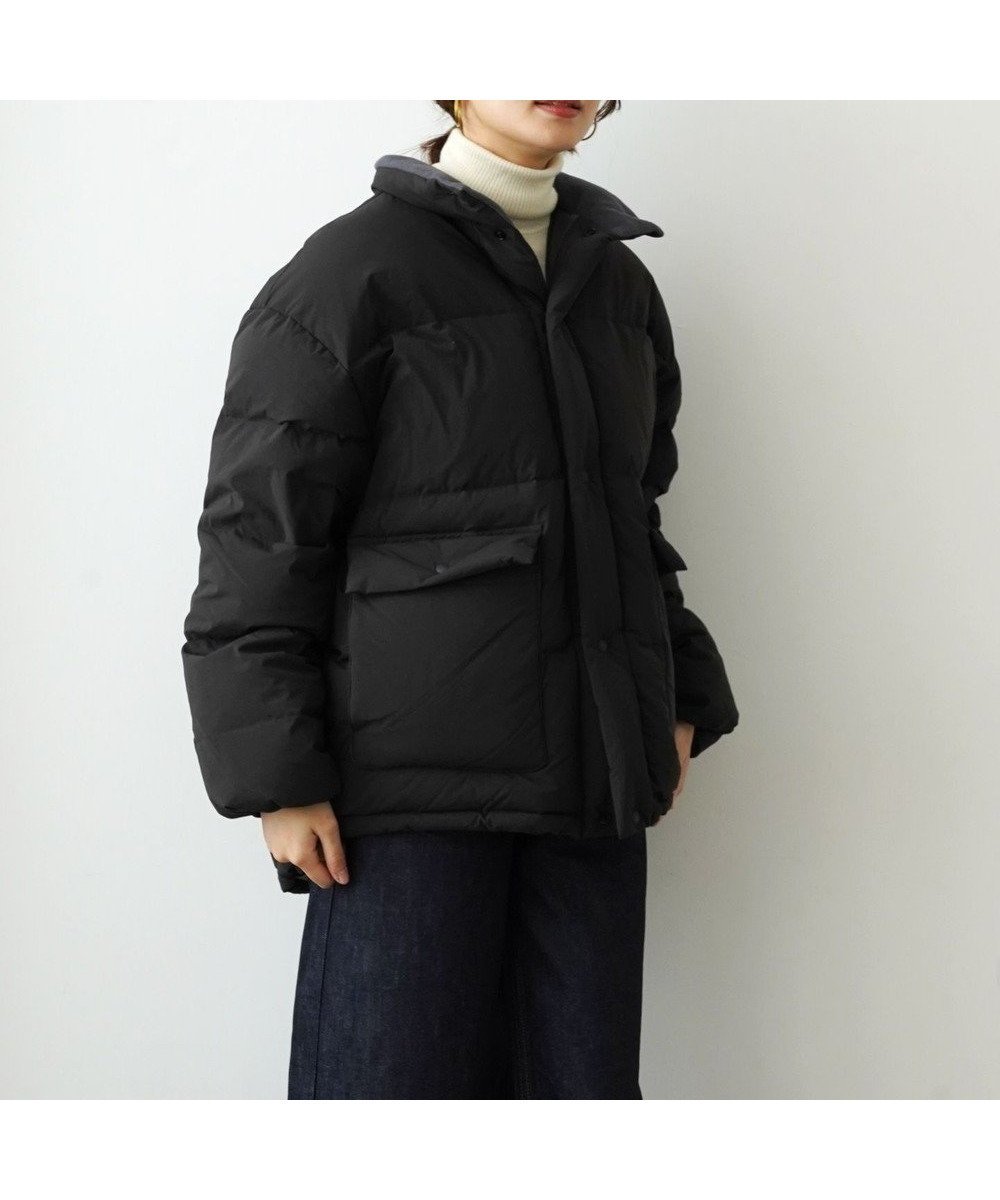 【ケーダブルディー/KWD】の【日本製/高品質ダウン】PATOFU×KWD DOWN JACKET グリーンダウン ダウンジャケット インテリア・キッズ・メンズ・レディースファッション・服の通販 founy(ファニー) 　ファッション　Fashion　レディースファッション　Ladies' Fashion Online　アウター　Coat Outerwear　コート　Coats　ジャケット　Jackets　クラシカル　Classical　ジャケット　Jacket　ダウン　Down　ドローコード　Draw Cord　バランス　Balance　パターン　Pattern　フィット　Fit　フェザー　Feather　ブラウジング　Browsing　ベスト　Vest　ラウンド　Round　A/W・秋冬　Aw・Autumn/Winter・Fw・Fall-Winter　S/S・春夏　Ss・Spring/Summer　おすすめ　Recommend　日本製　Made In Japan　夏　Summer　ブラック|ID: prp329100004568775 ipo3291000000032575577