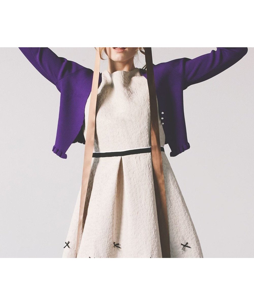 【トッカ/TOCCA】のBOOM KNIT ボレロ インテリア・キッズ・メンズ・レディースファッション・服の通販 founy(ファニー) 　ファッション　Fashion　レディースファッション　Ladies' Fashion Online　アウター　Coat Outerwear　ボレロ　Bolero jackets　トップス・カットソー　Tops/Tshirt　ニット　Knit Tops　ボレロ　Bolero　A/W・秋冬　Aw・Autumn/Winter・Fw・Fall-Winter　パープル系|ID: prp329100004568831 ipo3291000000032551013