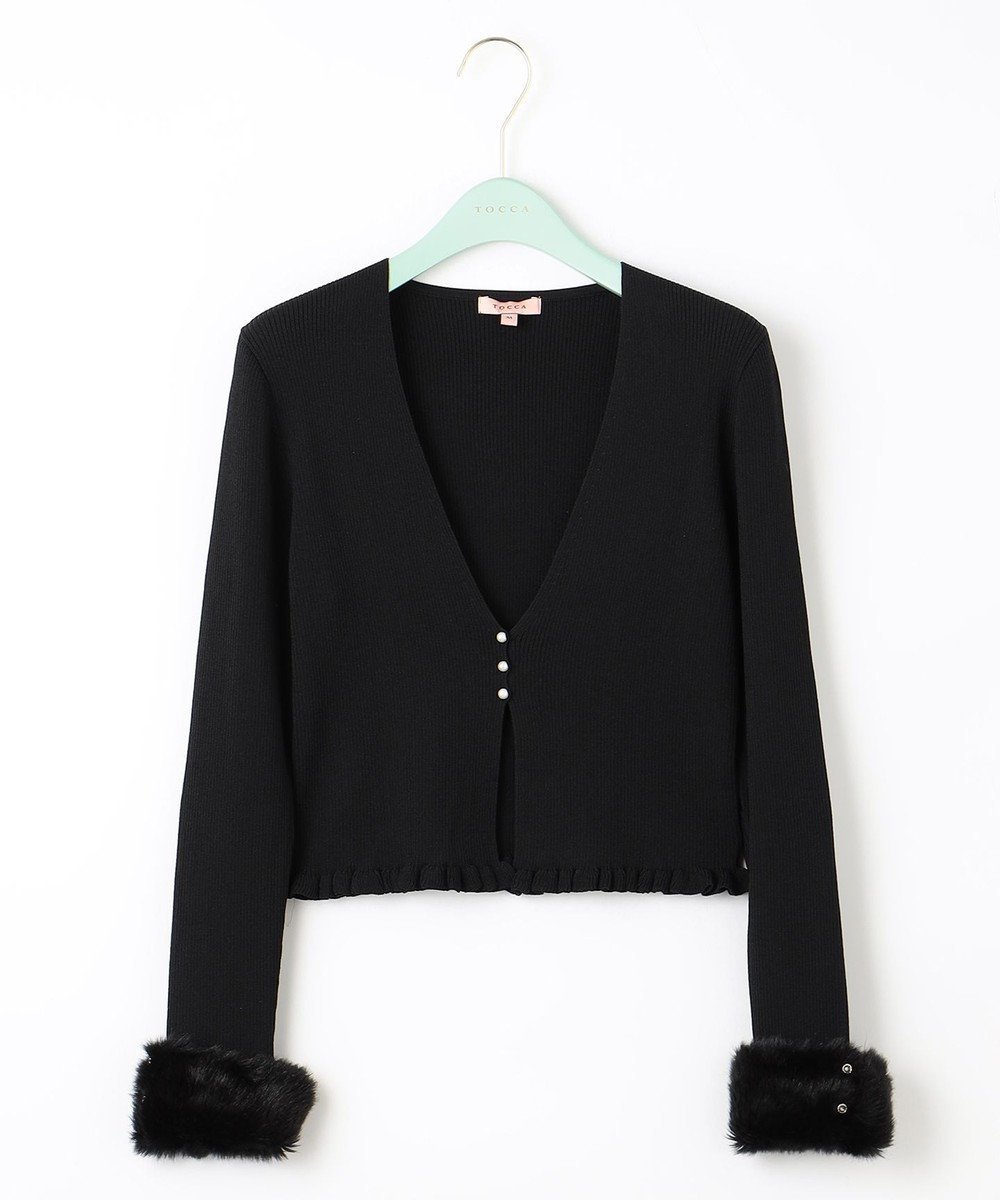 【トッカ/TOCCA】のBOOM KNIT ボレロ インテリア・キッズ・メンズ・レディースファッション・服の通販 founy(ファニー) 　ファッション　Fashion　レディースファッション　Fashion for Women　アウター　Coat / Outerwear Collection　ボレロ・ショート丈ジャケット / ドレス羽織りに　Boleros & Short Jackets　トップス・カットソー　Cut & Sew Tops　ニット　Knit Tops & Sweaters　ボレロ　Bolero, Short Cardigan　A/W・秋冬　Autumn/Winter　ブラック系|ID: prp329100004568831 ipo3291000000033499624