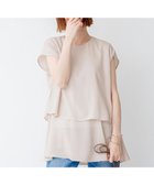 【23区/NIJYUSANKU】の【洗える】バックサテンアムンゼン フレンチスリーブ ブラウス 人気、トレンドファッション・服の通販 founy(ファニー) ファッション Fashion レディースファッション WOMEN トップス・カットソー Tops/Tshirt シャツ/ブラウス Shirts/Blouses 春 Spring 洗える Washable サテン Satin スリーブ Sleeve 定番 Standard フリル Frills フレンチ French S/S・春夏 Ss・Spring/Summer 再入荷 Restock/Back In Stock/Re Arrival 夏 Summer 2023春夏・S/S Ss,Spring/Summer,2023 2023年 2023 エレガント 上品 Elegant thumbnail ベージュ系|ID: prp329100004568854 ipo3291000000032323487
