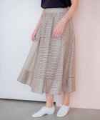 【組曲/KUMIKYOKU】の【セットアップ対応可】モノグラムプリントフレアスカート 人気、トレンドファッション・服の通販 founy(ファニー) ファッション Fashion レディースファッション WOMEN セットアップ Setup スカート Skirt スカート Skirt Aライン/フレアスカート Flared A-Line Skirts オーガンジー Organdy ギャザー Gather シャドー Shadow セットアップ Set Up ドット Dot フレア Flare プリント Print ボーダー Border モチーフ Motif ヨーク Yoke A/W・秋冬 Aw・Autumn/Winter・Fw・Fall-Winter S/S・春夏 Ss・Spring/Summer 夏 Summer エレガント 上品 Elegant thumbnail ベージュ系5|ID: prp329100004568855 ipo3291000000032323490