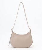 【エニィ スィス/any SiS】のハーフムーンラウンド ショルダー バッグ グレージュ|ID: prp329100004568866 ipo3291000000034298356