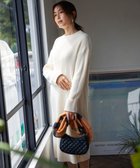 【組曲/KUMIKYOKU】の【飯豊まりえさん着用・Oggi12月号掲載】バルキーニット ワンピース アイボリー系|ID: prp329100004568868 ipo3291000000032323619