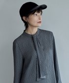 【アイシービー/iCB】のコンフォータブルウールキャップ ブラック×レザー系|ID: prp329100004568911 ipo3291000000033679640