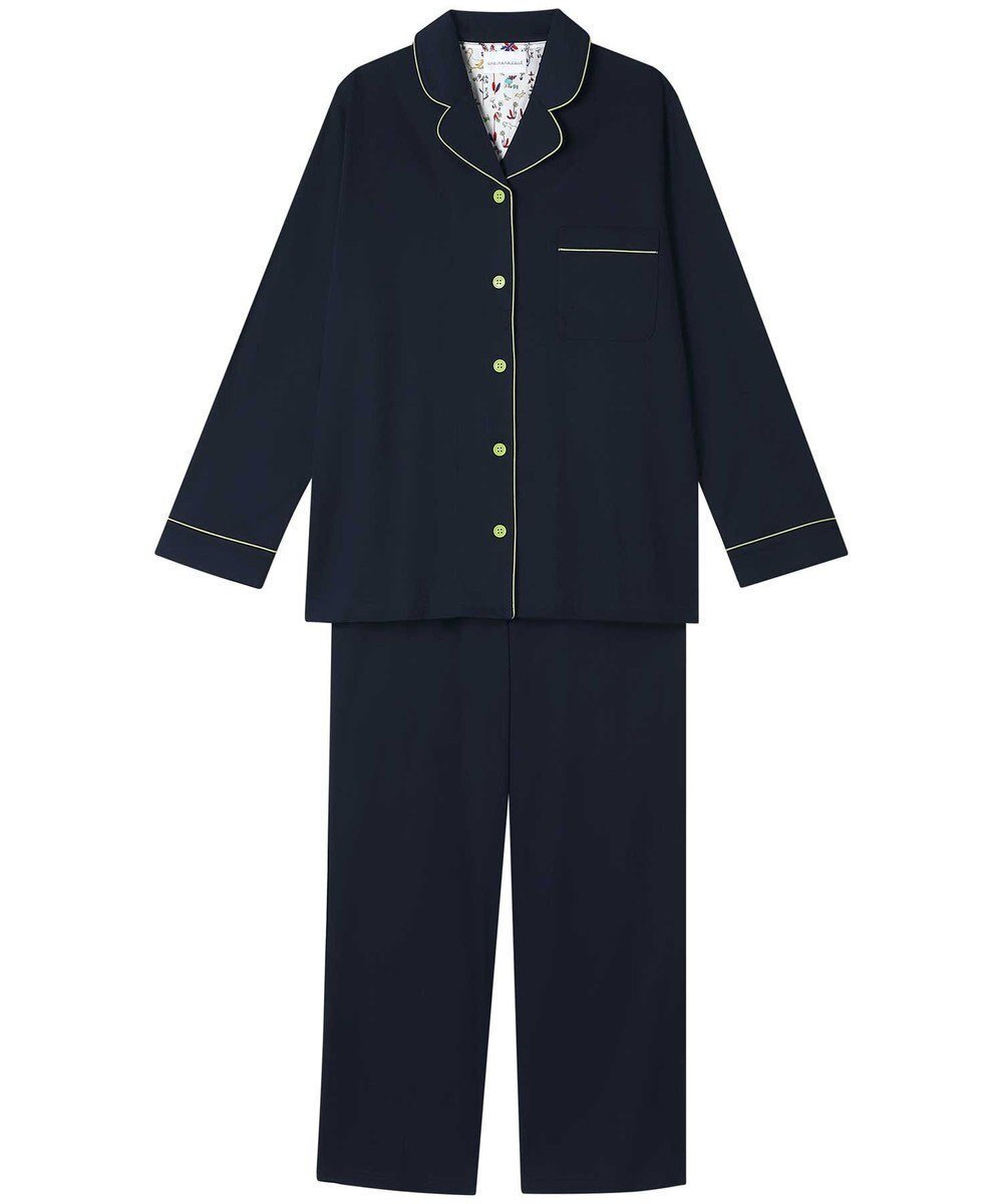【ウンナナクール/une nana cool】の【綿100%】シルケットスムースパシャマ MADE WITH LIBERTY FABRIC インテリア・キッズ・メンズ・レディースファッション・服の通販 founy(ファニー) 　ファッション　Fashion　レディースファッション　WOMEN　パイピング　Piping　パジャマ　Pajamas　リラックス　Relax　おすすめ　Recommend　ギフト プレゼント　Gift Present　DR|ID: prp329100004568934 ipo3291000000032324132