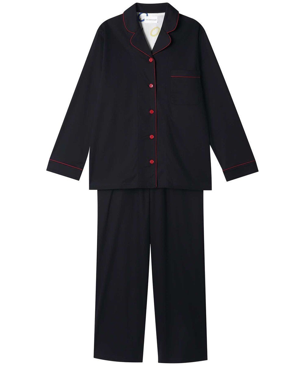 【ウンナナクール/une nana cool】の【綿100%】シルケットスムースパシャマ MADE WITH LIBERTY FABRIC インテリア・キッズ・メンズ・レディースファッション・服の通販 founy(ファニー) 　ファッション　Fashion　レディースファッション　WOMEN　パイピング　Piping　パジャマ　Pajamas　リラックス　Relax　おすすめ　Recommend　ギフト プレゼント　Gift Present　OB|ID: prp329100004568934 ipo3291000000032324141