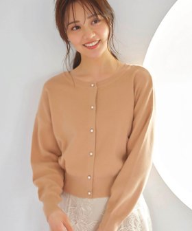【フェルゥ/Feroux】の【洗える】2WAY パールボタン カーディガン 人気、トレンドファッション・服の通販 founy(ファニー) ファッション Fashion レディースファッション Fashion for Women トップス・カットソー Cut & Sew Tops カーディガン・羽織り Layered Style Cardigans カーディガン Cardigan, Knitwear コンパクト Compact, Small Size シンプル Simple, Minimal バランス Balance, Style Balance パール Pearl, Pearl Accent 洗える Machine Washable A/W・秋冬 Autumn/Winter |ID:prp329100004569083