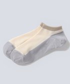 【ホワイトメイルズ/WHITE MAILS】の【UNISEX】PAPER COLOR BLOCK ANKLE ソックス オフホワイト|ID: prp329100004569191 ipo3291000000032664652