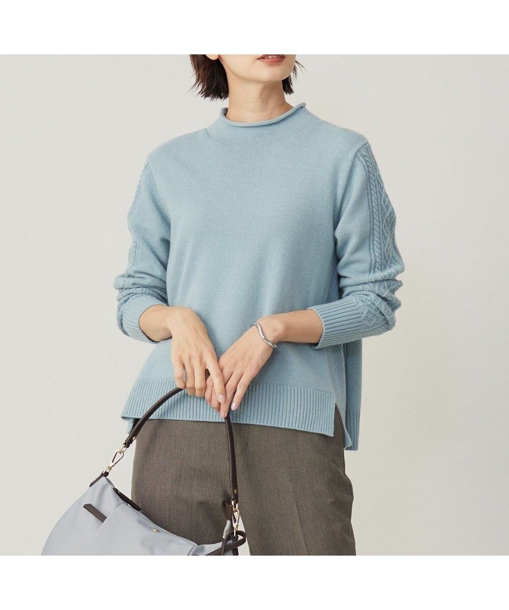 【ジェイ プレス/J.PRESS】の【洗える】CAT プルオーバー ニット インテリア・キッズ・メンズ・レディースファッション・服の通販 founy(ファニー) ファッション Fashion レディースファッション Fashion for Women トップス・カットソー Cut & Sew Tops ニット Knit Tops & Sweaters カジュアルプルオーバー・ニットトップス Pullovers & Knit Tops / Casual Pullovers セーター Sweater, Knitwear エレガント 上品 Elegant 洗える Machine Washable A/W・秋冬 Autumn/Winter ミントブルー系|ID: prp329100004569230 ipo3291000000034297541