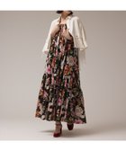 【グレース コンチネンタル/GRACE CONTINENTAL】のフラワープリントキャミドレス ブラック|ID: prp329100004569246 ipo3291000000033347481