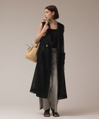 【グレース コンチネンタル/GRACE CONTINENTAL】のカラミロングジレ ブラック|ID: prp329100004569270 ipo3291000000032725594