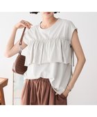 【クラフトスタンダードブティック/CRAFT STANDARD BOUTIQUE】の接触冷感/ドロストフリルカットソープルオーバー Light Gray|ID: prp329100004569279 ipo3291000000032327354