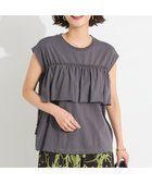 【クラフトスタンダードブティック/CRAFT STANDARD BOUTIQUE】の接触冷感/ドロストフリルカットソープルオーバー Charcoal Gray|ID: prp329100004569279 ipo3291000000032327358