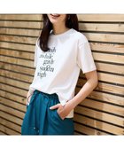 【エニィファム/any FAM】の【洗濯機可/UVケア/接触冷感】半袖ロゴTシャツ オフ[ロゴプリント]|ID: prp329100004569288 ipo3291000000032327401