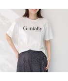 【エニィファム/any FAM】の【洗濯機可/UVケア/接触冷感】半袖ロゴTシャツ オフ[ロゴプリント&刺繍]|ID: prp329100004569288 ipo3291000000032327415