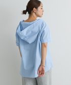 【クラフトスタンダードブティック/CRAFT STANDARD BOUTIQUE】のオーバーサイジングフード付きシャツ Light Blue|ID: prp329100004569294 ipo3291000000033657915