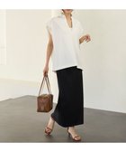 【アンフィーロ 自由区/UNFILO】の【接触冷感/UVカット】BEAUTY FORM JERSEY Light Iラインスカート ブラック|ID: prp329100004569310 ipo3291000000032327525