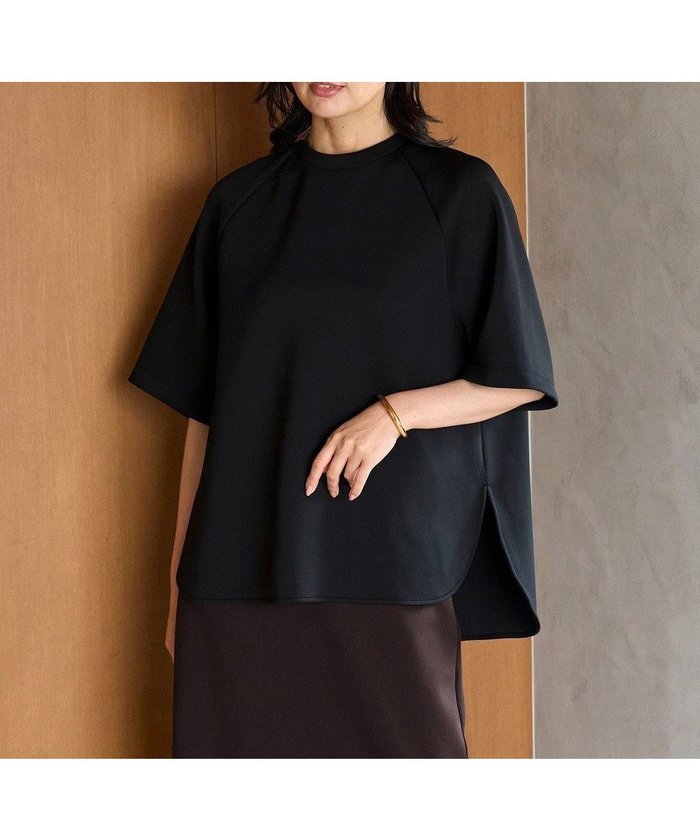 【アンフィーロ 自由区/UNFILO】の【接触冷感/UVカット】BEAUTY FORM JERSEY Light バックZIPトップス インテリア・キッズ・メンズ・レディースファッション・服の通販 founy(ファニー) https://founy.com/ ファッション Fashion レディースファッション Fashion for Women トップス・カットソー Cut & Sew Tops シャツ・ブラウス・オフィスカジュアル Elegant Blouses & Button-Ups ロングTシャツ・Tシャツ Longline T-Shirts & Tees カットソー・ベーシックTシャツ Cut-and-Sewn Tops / Stretch Tees & Basics 春 Spring 秋 Autumn カットソー Cut and Sewn Top ジップ Zip, Zipper ストレッチ Stretch, Stretchy Fabric スリット Slit, Slit Detail スリーブ Sleeve, Long Sleeve / Short Sleeve セットアップ Set-Up, Coordinated Outfit タイトスカート Pencil Skirt, Tight Skirt S/S・春夏 SS, Spring/Summer, Warm Season おすすめ Recommended / Our Picks 夏 Summer エレガント 上品 Elegant |ID: prp329100004569316 ipo3291000000032327549