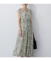 【23区/NIJYUSANKU】の【洗える】アンティークフラワープリント ワンピース 人気、トレンドファッション・服の通販 founy(ファニー) ファッション Fashion レディースファッション Fashion for Women ワンピース Dresses ヴィンテージ Vintage Style 春 Spring 洗える Machine Washable キャミソール Camisole, Spaghetti Strap Top ギャザー Gathered, Ruffled フラワー Flower, Floral フランス France, French プリント Print, Printed Pattern ペイズリー Paisley, Ethnic Pattern ポケット Pocket, Pocket Detail モダン Modern, Contemporary モノトーン Monotone, Black and White リボン Ribbon, Bow ワイド Wide, Wide Fit S/S・春夏 SS, Spring/Summer, Warm Season 夏 Summer 2025年 2025 2025春夏・S/S Spring/Summer 2025 SS25 |ID:prp329100004569319