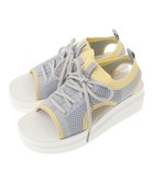 【グリーンパークス/Green Parks】のRUPIS.インジェクションニットレースアップサンダル Gray|ID: prp329100004569323 ipo3291000000032327626