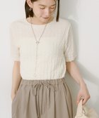 【アメリカンホリック/AMERICAN HOLIC】のぽこぽこ半袖Tシャツ Ivory|ID: prp329100004569330 ipo3291000000032327676