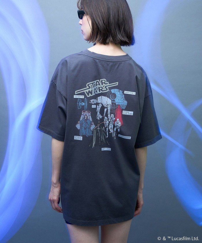 【アメリカンホリック/AMERICAN HOLIC】の【STAR WARS】Dark Side Tシャツ インテリア・キッズ・メンズ・レディースファッション・服の通販 founy(ファニー) https://founy.com/ ファッション Fashion レディースファッション Ladies' Fashion Online トップス・カットソー Tops/Tshirt シャツ/ブラウス Shirts/Blouses ロング / Tシャツ T-Shirts カットソー Cut and Sewn ウォッシュ Wash カットソー Cut And Sew キャラクター Character デニム Denim フレア Flare フロント Front プリント Print ヴィンテージ Vintage 夏 Summer 春 Spring S/S・春夏 Ss・Spring/Summer |ID: prp329100004569338 ipo3291000000032327723