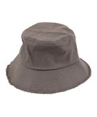 【グリーンパークス/Green Parks】の・ツイルフリンジハット Charcoal Gray|ID: prp329100004569364 ipo3291000000032327924