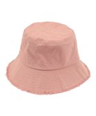 【グリーンパークス/Green Parks】の・ツイルフリンジハット Pink|ID: prp329100004569364 ipo3291000000032327927