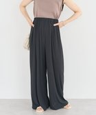【グリーンパークス/Green Parks】のシアーワイドパンツ 人気、トレンドファッション・服の通販 founy(ファニー) ファッション Fashion レディースファッション WOMEN パンツ Pants おすすめ Recommend シアー Sheer ポケット Pocket リラックス Relax ワイド Wide 夏 Summer 春 Spring S/S・春夏 Ss・Spring/Summer 無地 Plain Color thumbnail Charcoal Gray|ID: prp329100004569375 ipo3291000000032327970