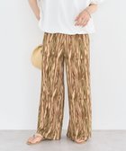 【グリーンパークス/Green Parks】のシアーワイドパンツ 人気、トレンドファッション・服の通販 founy(ファニー) ファッション Fashion レディースファッション WOMEN パンツ Pants おすすめ Recommend シアー Sheer ポケット Pocket リラックス Relax ワイド Wide 夏 Summer 春 Spring S/S・春夏 Ss・Spring/Summer 無地 Plain Color thumbnail Brown|ID: prp329100004569375 ipo3291000000032327973