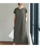 【アイシービー/iCB】の【WEB限定・洗える】 アトラストリコット ストレートワンピース カーキ系|ID: prp329100004569385 ipo3291000000032447625