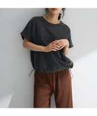 【グリーンパークス/Green Parks】の裾ドロストバルーンTEE Charcoal Gray|ID: prp329100004569386 ipo3291000000032328031