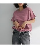【グリーンパークス/Green Parks】の裾ドロストバルーンTEE Pink|ID: prp329100004569386 ipo3291000000032328035