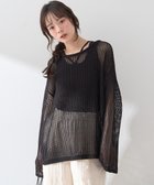 【アースミュージックアンドエコロジー/earth music&ecology】のSET2点メッシュプルオーバー+タンクトップ Black|ID: prp329100004569390 ipo3291000000032328059