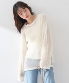 【アースミュージックアンドエコロジー/earth music&ecology】のSET2点メッシュプルオーバー+タンクトップ Ivory|ID: prp329100004569390 ipo3291000000032328061