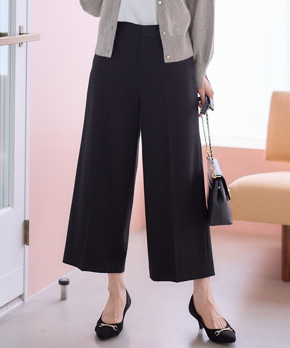 【エニィ スィス/any SiS】の【シリーズ累計7万本突破!】サーモ2WAYストレッチ ワイドパンツ インテリア・キッズ・メンズ・レディースファッション・服の通販 founy(ファニー) ファッション Fashion レディースファッション Fashion for Women パンツ Pants & Trousers ジャケット Jacket, Outerwear ストレッチ Stretch, Stretchy Fabric センター Center, Center Line 定番 Standard, Basic Item バランス Balance, Style Balance ワイド Wide, Wide Fit A/W・秋冬 Autumn/Winter ビジネス 仕事 通勤 Business / Work / Commuting ブラック|ID: prp329100004569611 ipo3291000000034348199