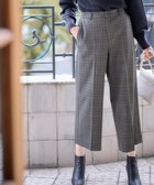 【エニィ スィス/any SiS】の【シリーズ累計7万本突破!】サーモ2WAYストレッチ ワイドパンツ グレーグレンチェック|ID: prp329100004569611 ipo3291000000034348201