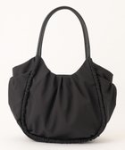 【イザック/Y'SACCS】の【Y SACCS vous et】シャーリングトート 人気、トレンドファッション・服の通販 founy(ファニー) ファッション Fashion レディースファッション Fashion for Women バッグ Bags ギャザー Gathered, Ruffled シャーリング Shirring, Ruched スマート Smart, Elegant ポケット Pocket, Pocket Detail ラウンド Round, Round Neck 財布 Wallet, Purse thumbnail ブラック|ID: prp329100004569699 ipo3291000000034307049